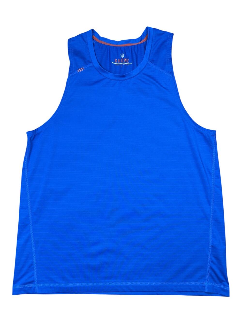 Rhône Swift Performance 2.0 Tank Top Men's Large Blue Workout Lifting Running